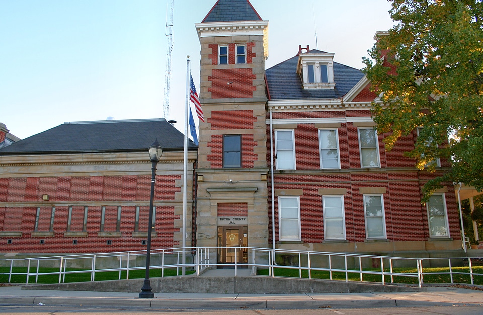 Tipton County jail in Tipton, Indiana