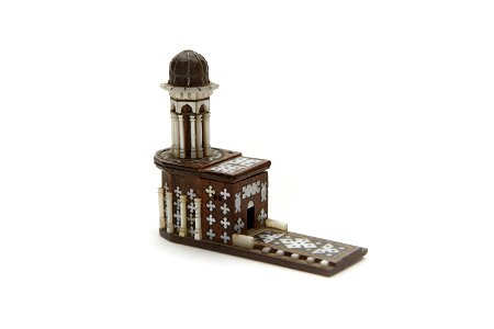 Modell av trä med inlagd pärlemor - Skoklosters slott - 92227