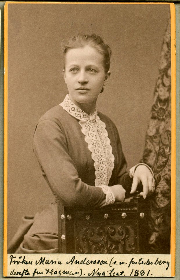 Maria Andersson, porträtt - SMV - H1 056