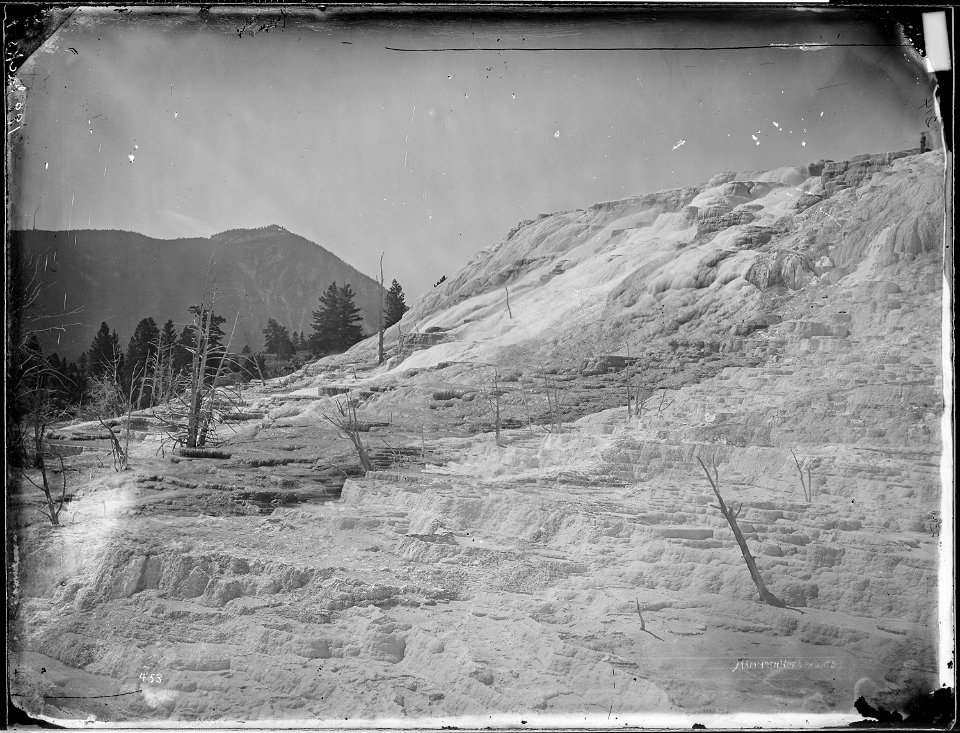 Mammoth Hot Spring, Yellowstone - NARA - 516808 photo