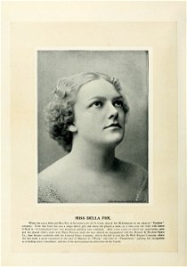 Marie Burroughs Art Portfolio 059 - Della Fox