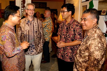 Kristen Bauer hosts a reception to reflect on life in Aceh after the 2004 Indian Ocean earthquake and tsunami disaster; December 2014 (17) photo