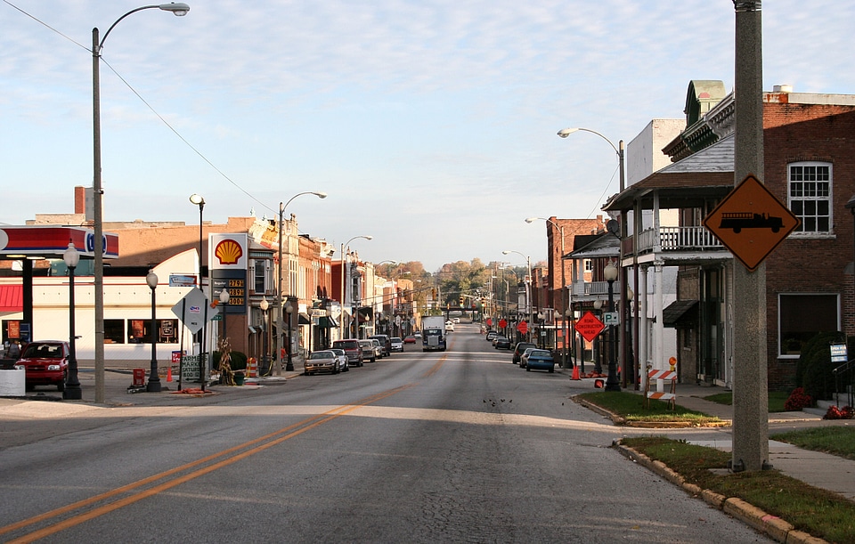 Downtown Ligonier, Indiana photo