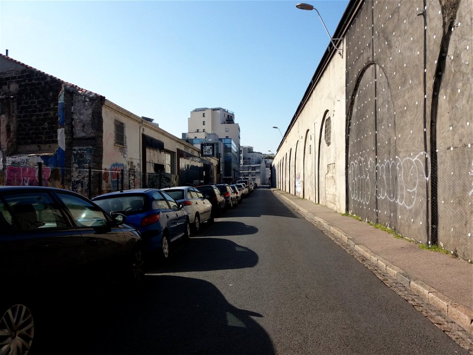 Lyon 7e - Rue Victor Lagrange, côté ouest