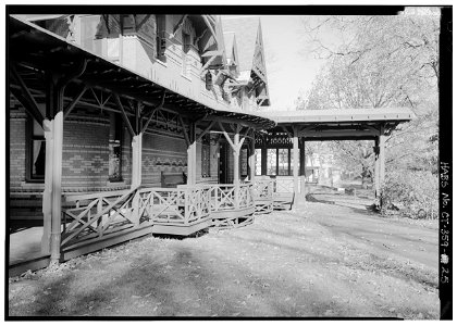 Mark Twain House - HABS photo 023167pu