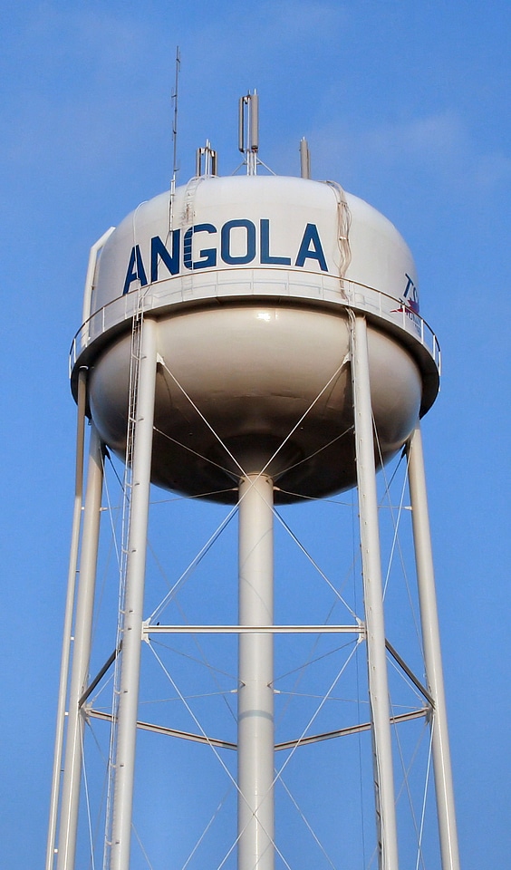 Angola Water Tower in Indiana
