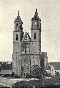Magdeburger Dom Der Dom Westseite