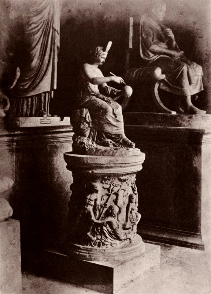 Marville, Charles - Urania, Galerie der Ecole des Beaux Arts in Paris (Zeno Fotografie)