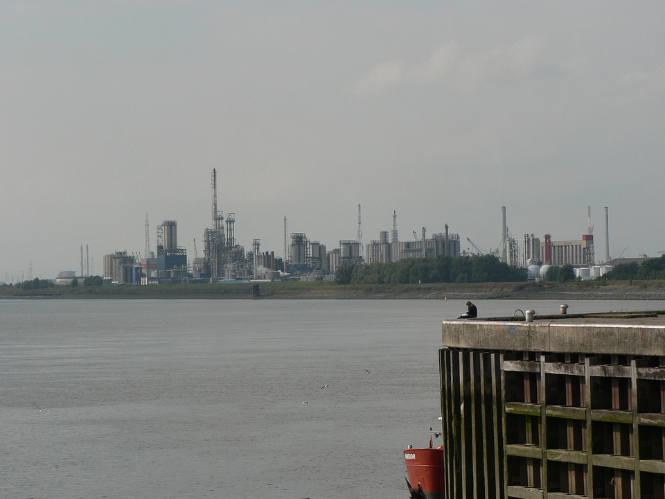 Chemical Plants in Antwerp, Belgium