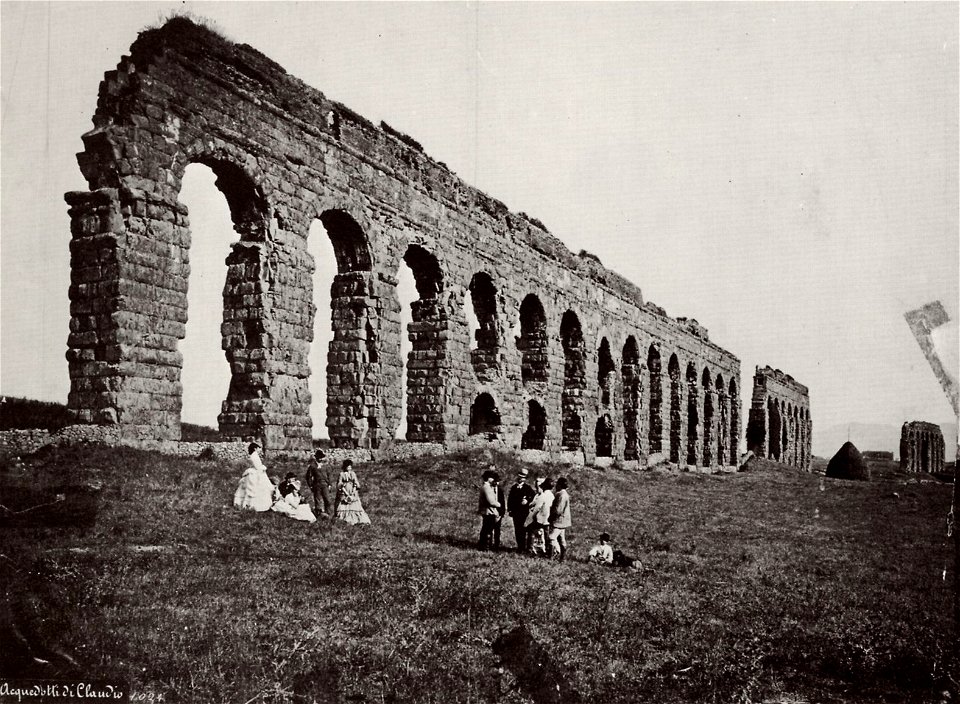 Molins, Pompeo - Die Aqua Claudia (Zeno Fotografie)
