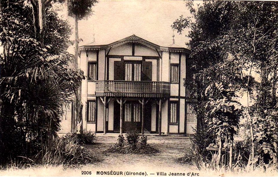 Monségur - villa Jeanne d'Arc