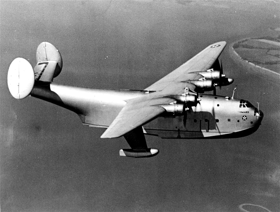 Martin XPB2M-1 Mars in flight 1942