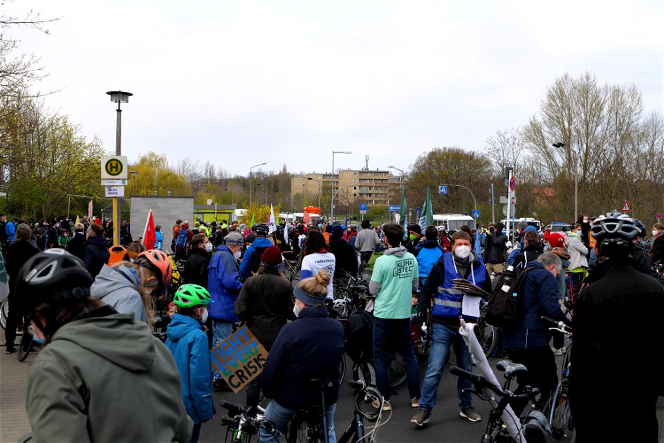 TVO stoppen bicycle demonstration Wuhletal 2021-04-25 03