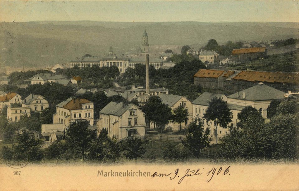 Markneukirchen, Sachsen - Stadtansicht (Zeno Ansichtskarten)