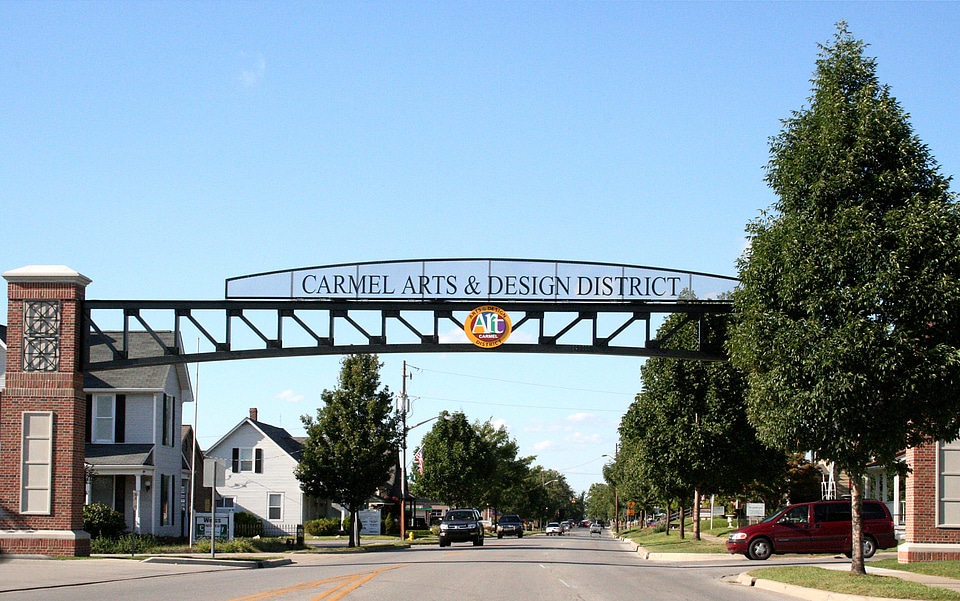 Carmel Arts & Design District in Indiana