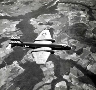 Martin RB-57A Canberra in flight (SN 52-1447) 061026-F-1234P-004