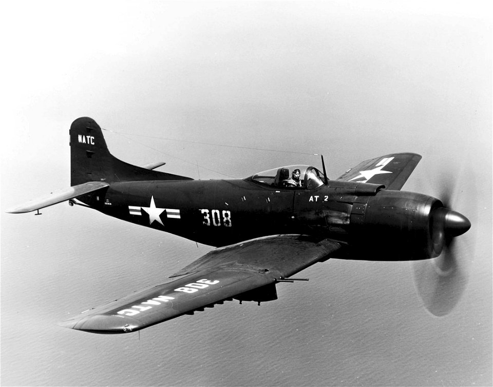 Martin AM-1 NATC in flight