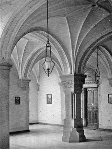 Magdeburg Staatliche Baugewerkschule Flur im 1 Obergeschoß