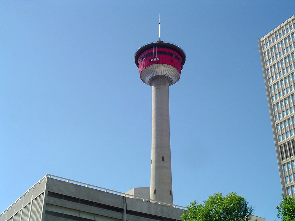Calgary Tower in Alberta, Canada