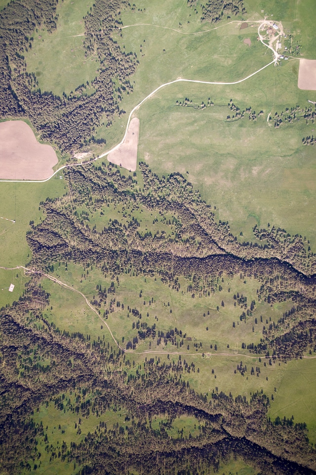Landscape and Topography at Pine Ridge