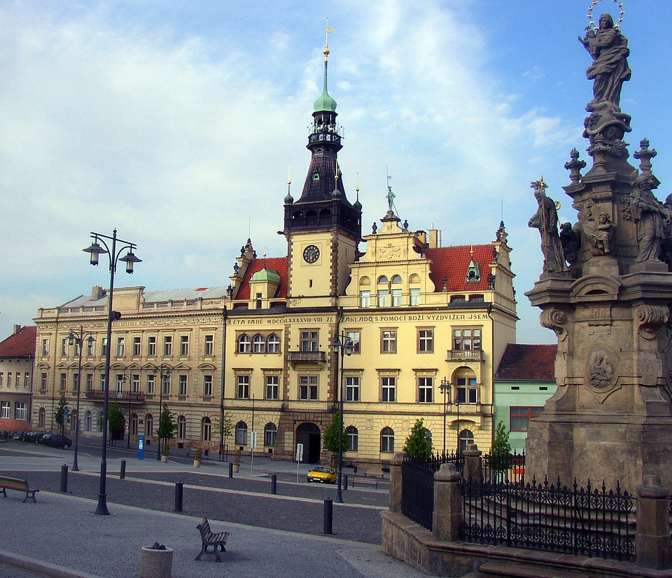 Kladno City Hall in Czech Republic