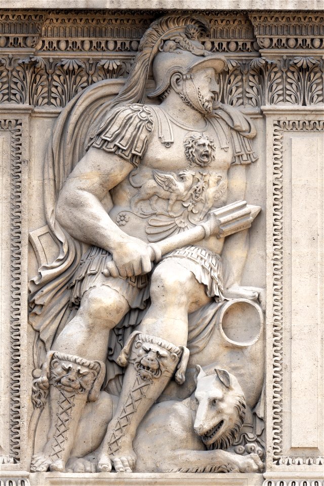 Mars Goujon Cour Carrée Louvre