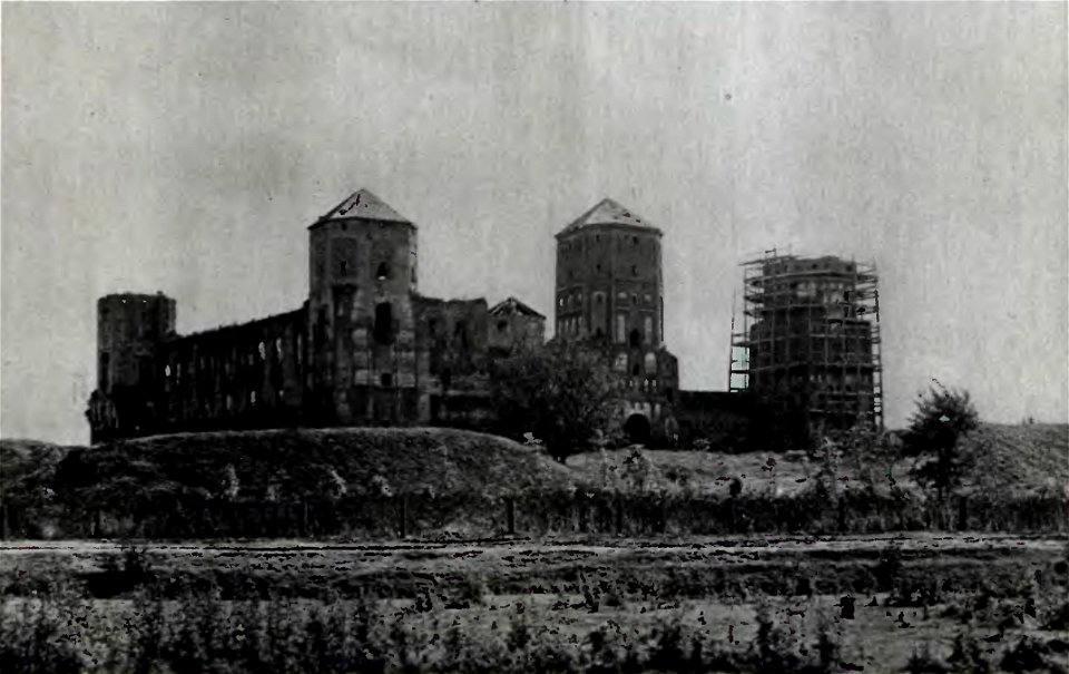 Mirski zamak. Мірскі замак (A. Visłocki, 1930)