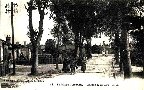Margaux - avenue de la Gare 1