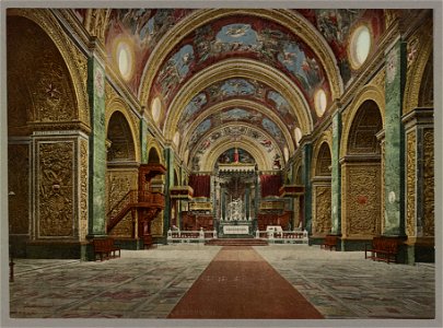 Malta. Interno del Duomo di S. Giovanni LOC ppmsca.52658