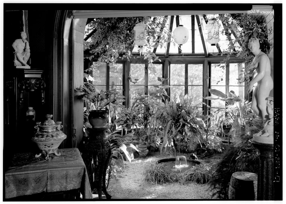 Mark Twain House - HABS photo 023209pu