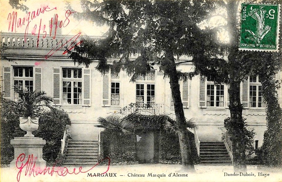 Margaux-Cantenac - château Marquis d'Alesme 1