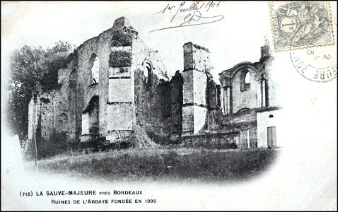 La Sauve - Abbaye - bas-côté sud 3