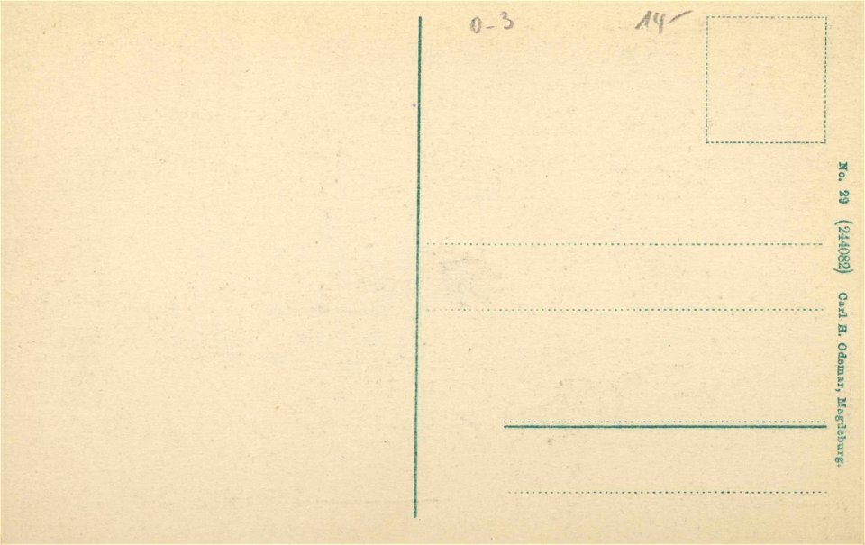 Magdeburg, Sachsen-Anhalt - Lukasklause (2) (back) (Zeno Ansichtskarten)