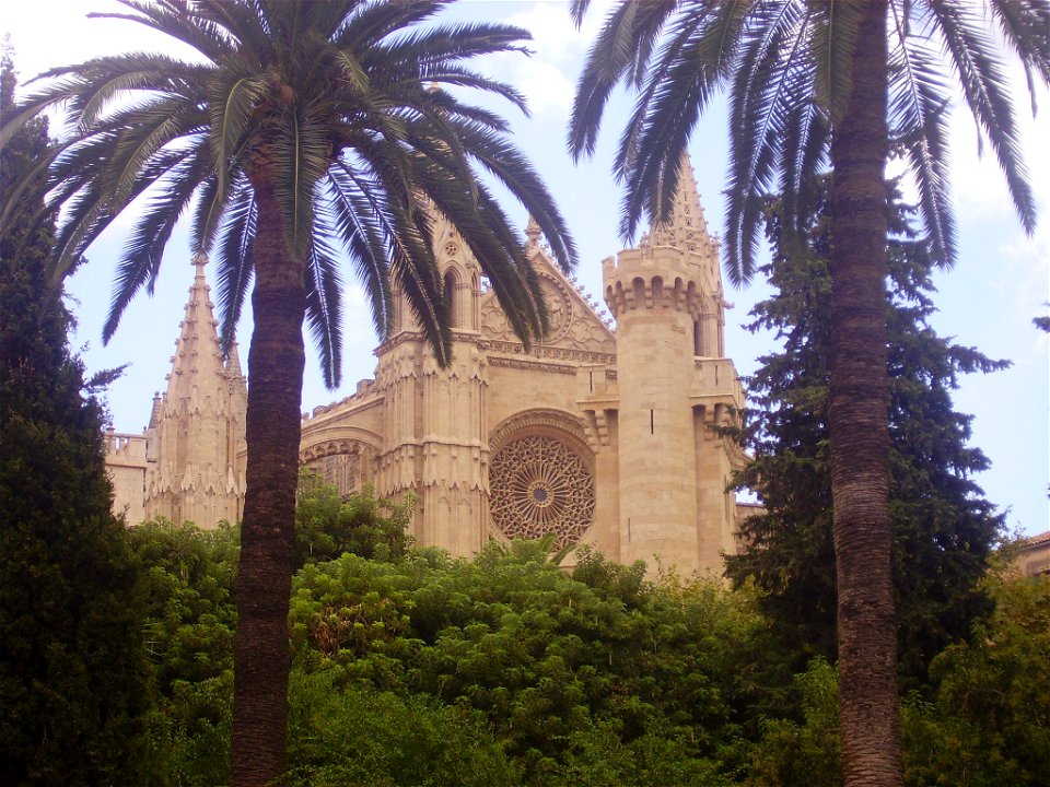 Palma de Mallorca Catedral La Seu Front 2