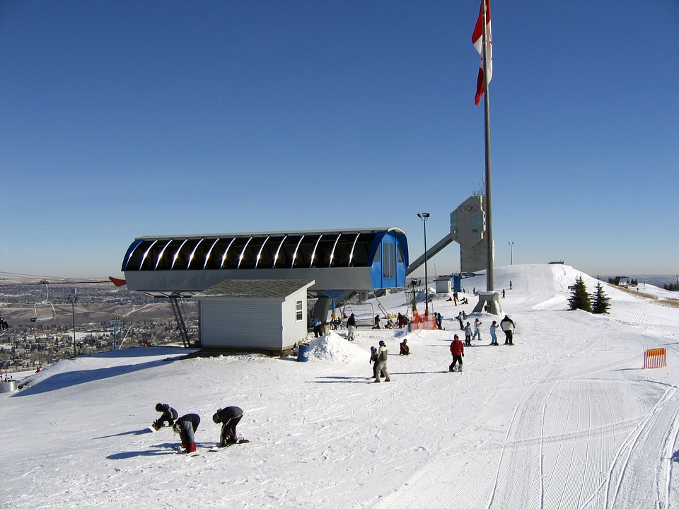 Canada Olympic Park in Alberta, Canada