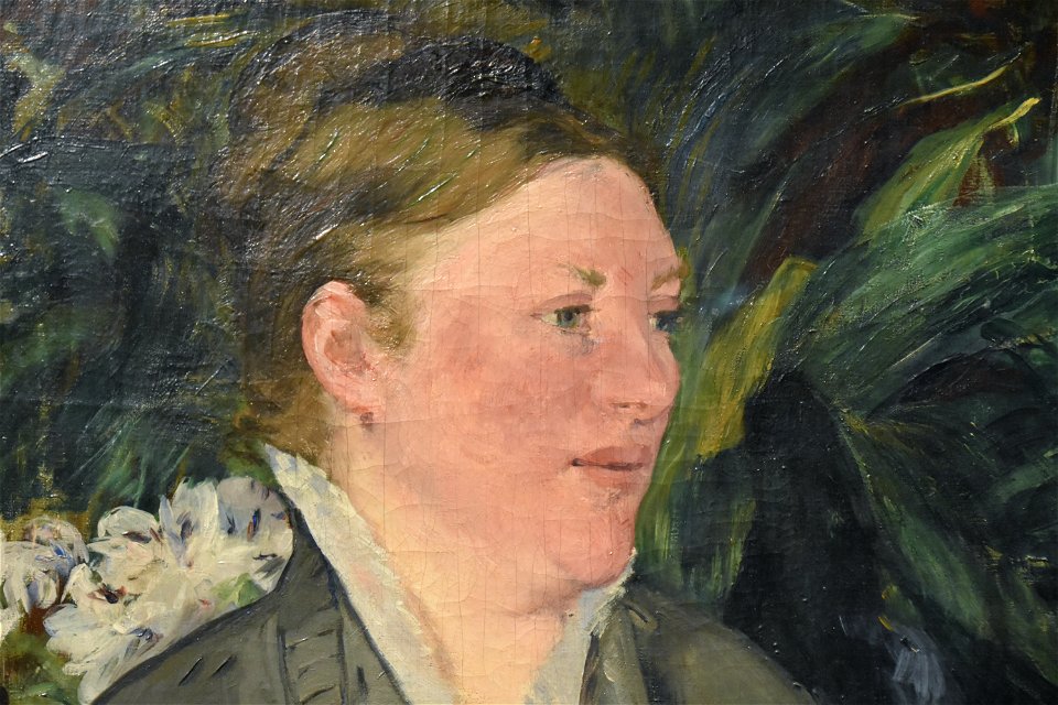 Manet, Madame Manet in the Conservatory, 1879, National Gallery, Oslo (1) (36069263010)