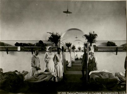 Malaria-Feldspital in Cividale, Krankensäle (BildID 15623986)