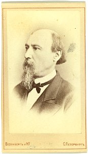 Nikolaĭ Alekseevich Nekrasov, head-and-shoulders portrait, facing left LCCN99615566