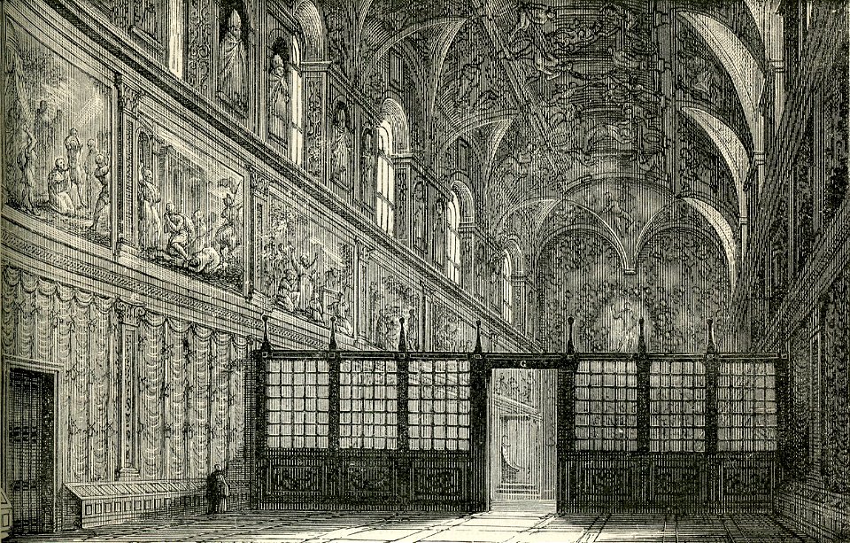 Interno della Cappella Sistina nel Vaticano