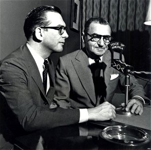 Willis Conover and Irving Berlin 14EAB19