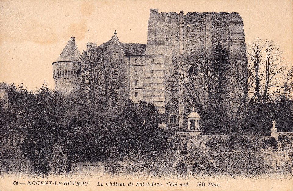 Nogent-le-Rotrou - Château Saint-Jean (CP ND) - Recto