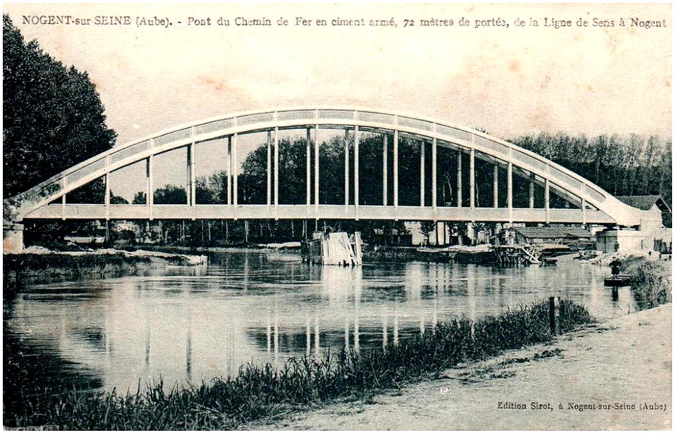 Nogent-sur-Seine Pont de la ligne de Sens