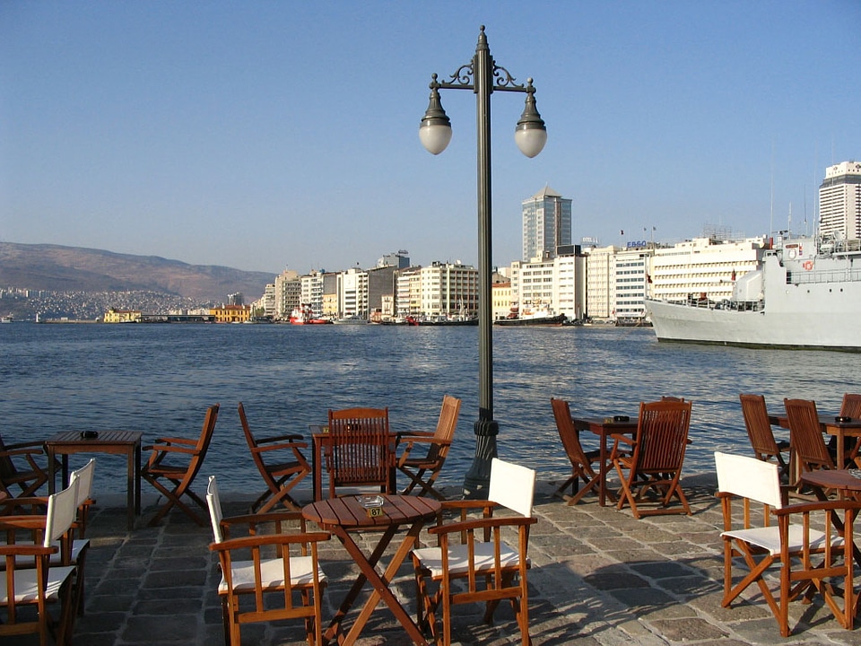 Pasaport Quay view in Izmir, Turkey