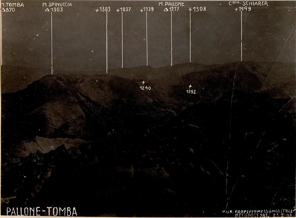 Monte Pallone - Monte Tomba. (BildID 15634821)