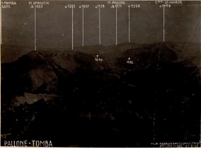 Monte Pallone - Monte Tomba. (BildID 15634821)