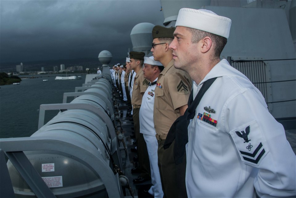Maiden deployment, USS San Diego 150214-N-QC631-024