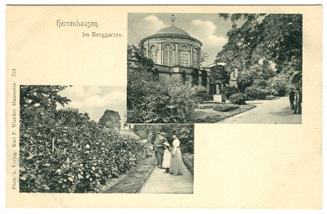 Karl F. Wunder PC 0719 Herrenhausen. Im Berggarten