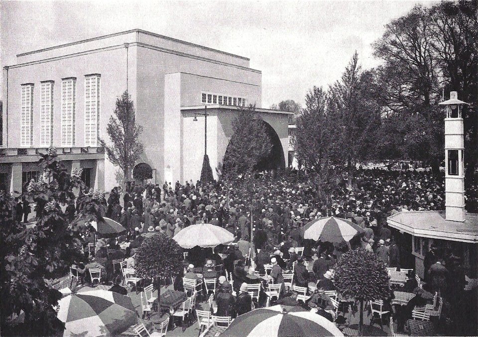 Magdeburg Musikpavillon des Ausstellungsgeländes