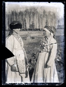 Heinrich Tiidermann - Kaks läti naist metsa ääres
