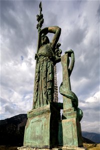 Monument La France, Briançon, France